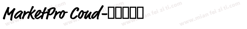 MarketPro Cond字体转换